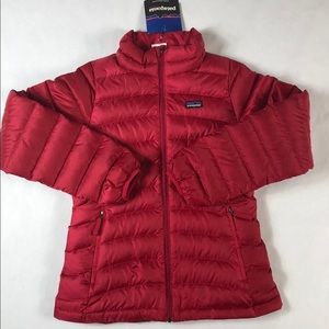 Patagonia Girls Puffer Down Jacket Size Large (12)